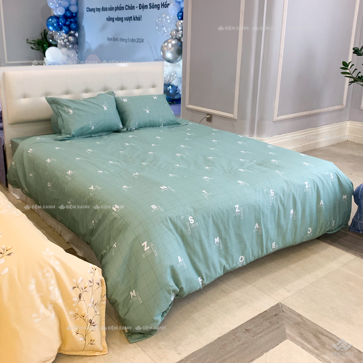 Vỏ chăn xuân thu Sông Hồng basic cotton BC24104