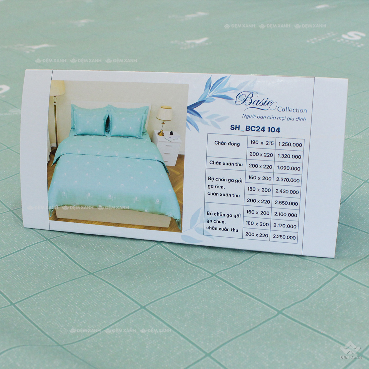 Vỏ chăn xuân thu Sông Hồng basic cotton BC24104