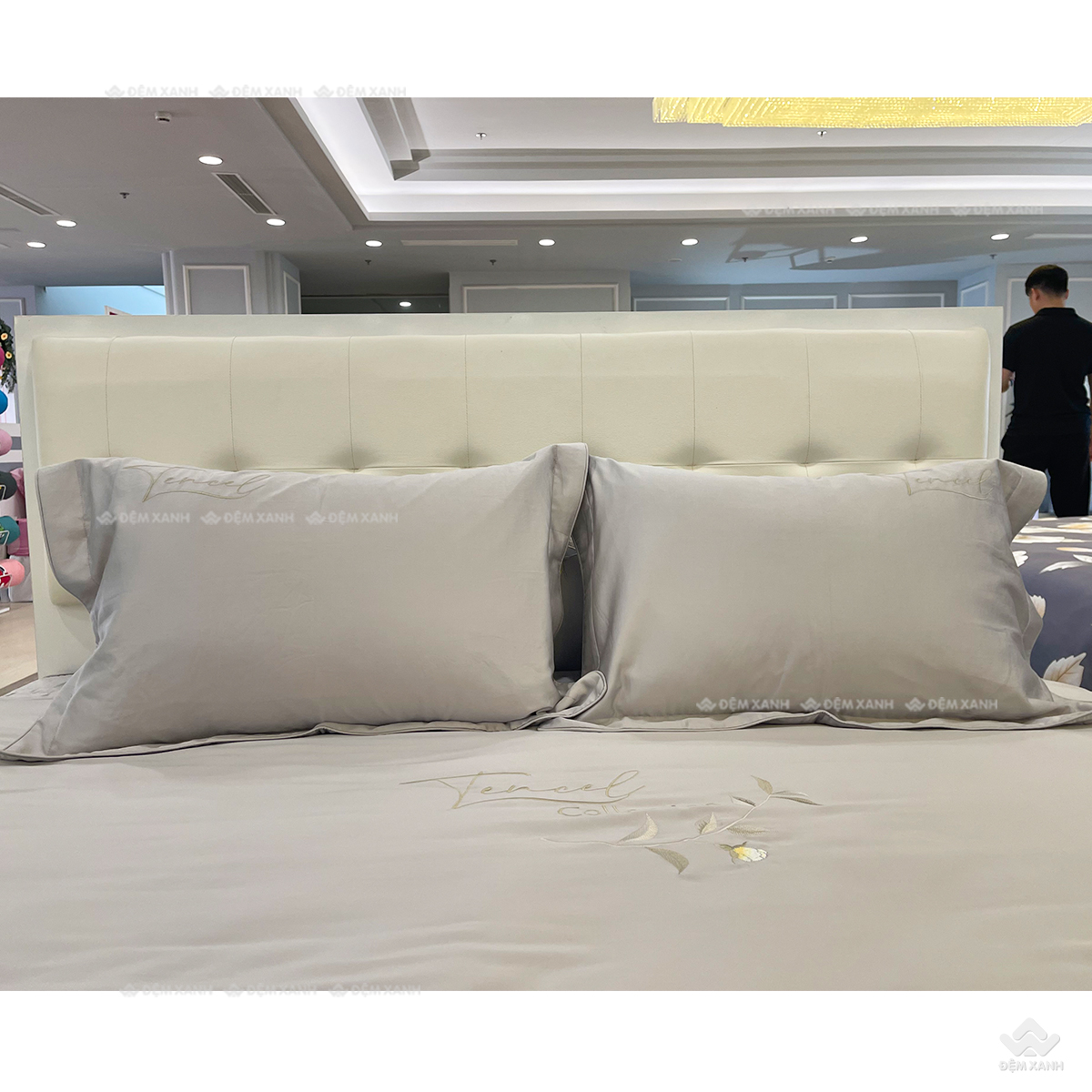 Chăn ga gối sông hồng cao cấp Urban UT24201 160x200cm phủ