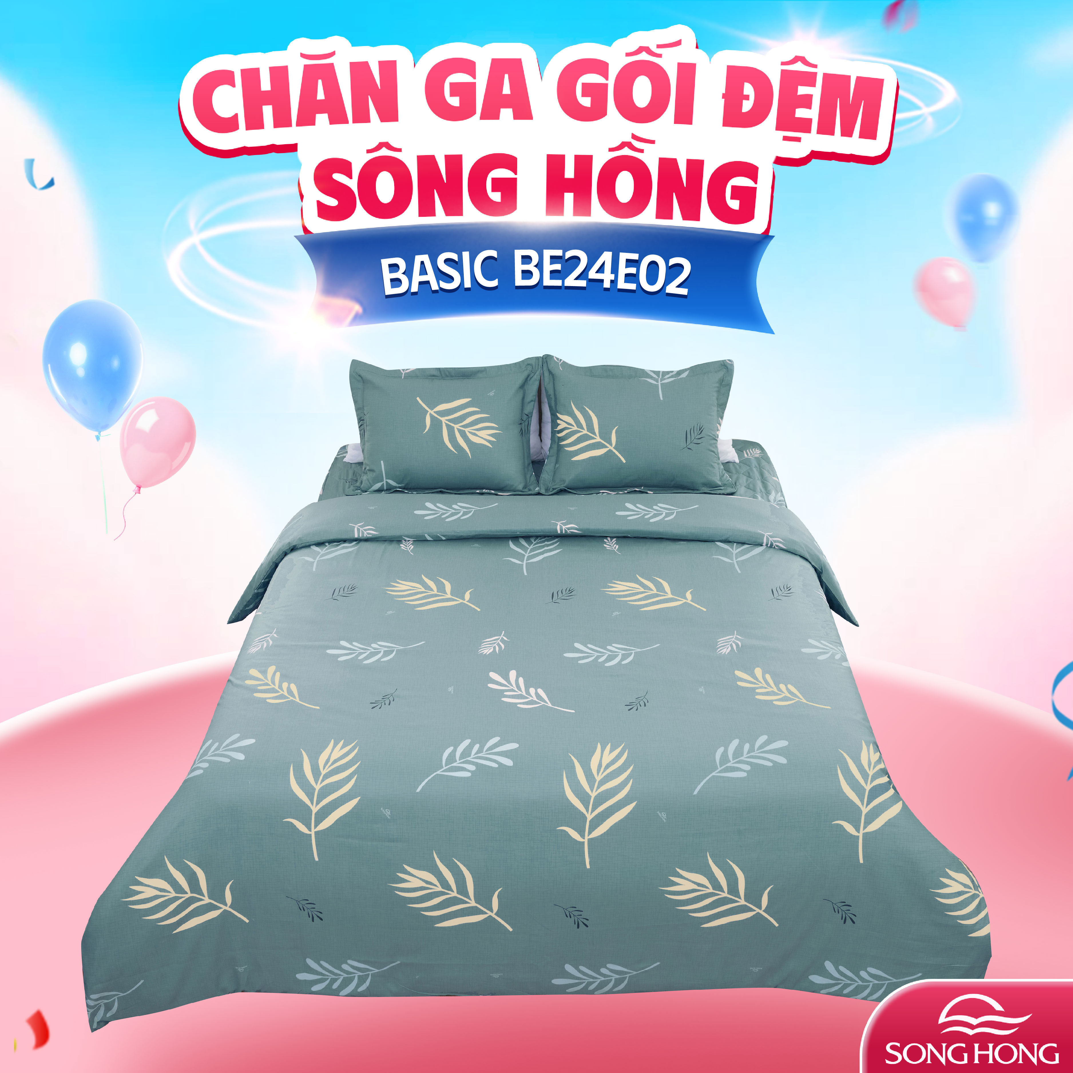 Chăn đông Sông Hồng Elegance BE24E02