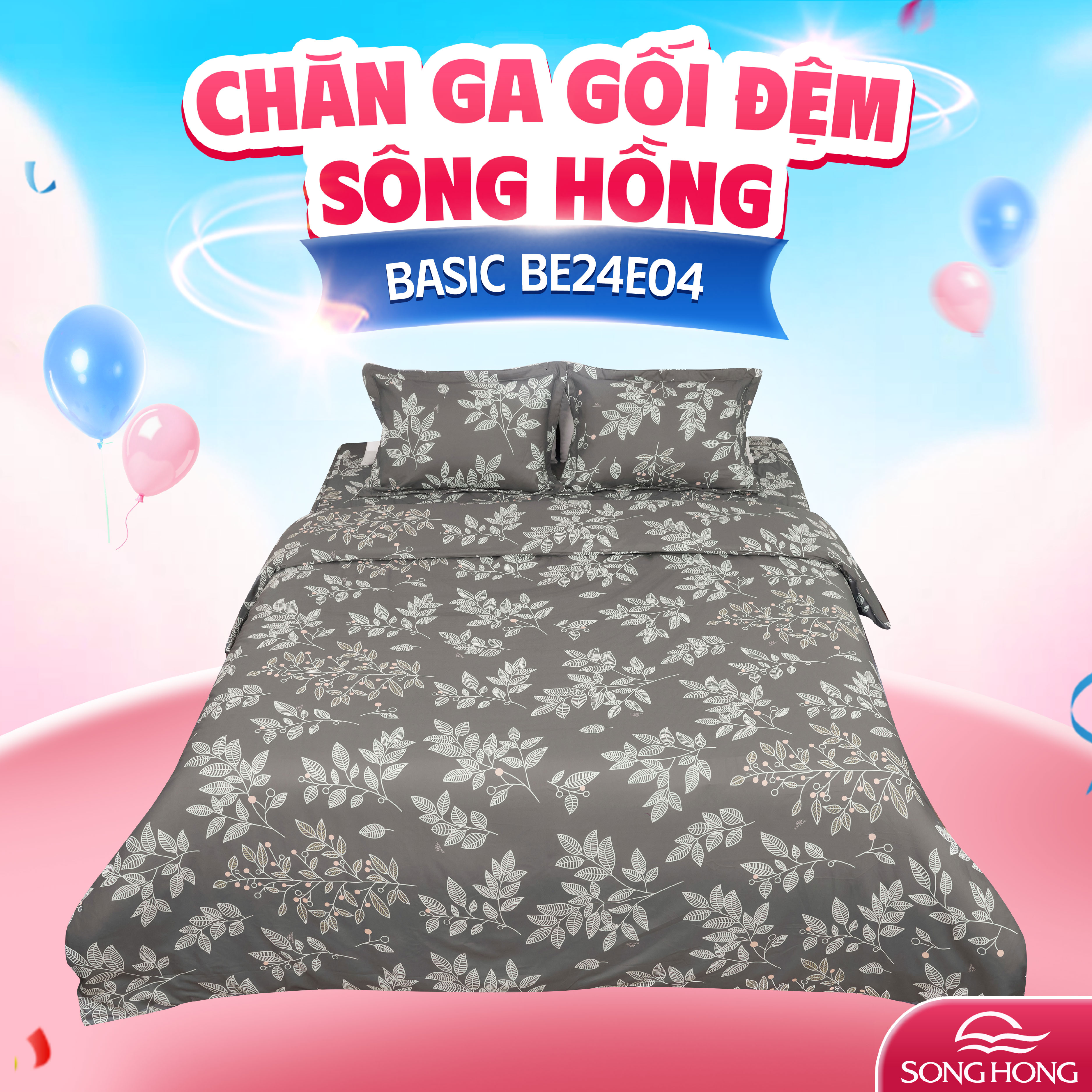 Chăn đông Sông Hồng Elegance BE24E04
