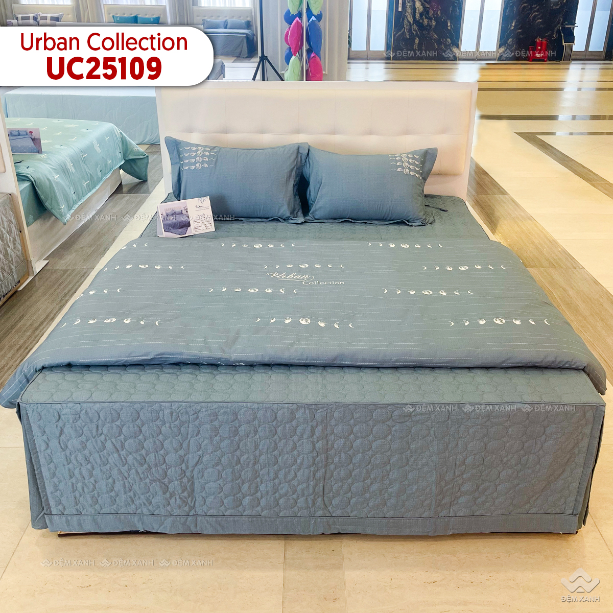 Chăn ga gối sông hồng cao cấp Urban UC25109