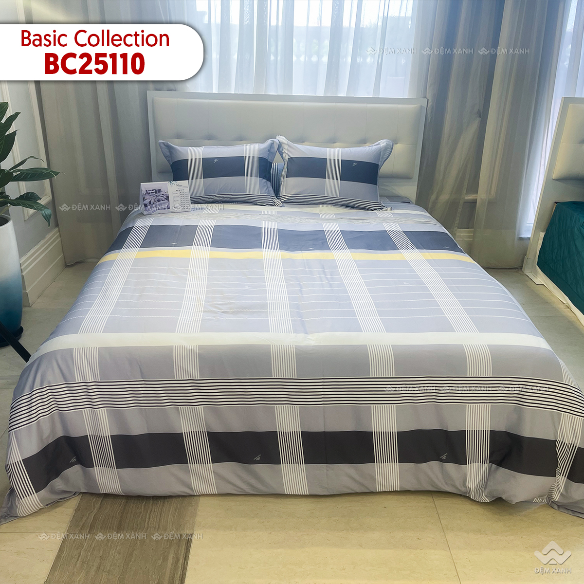 Ga gối Sông Hồng Basic cotton BC25110