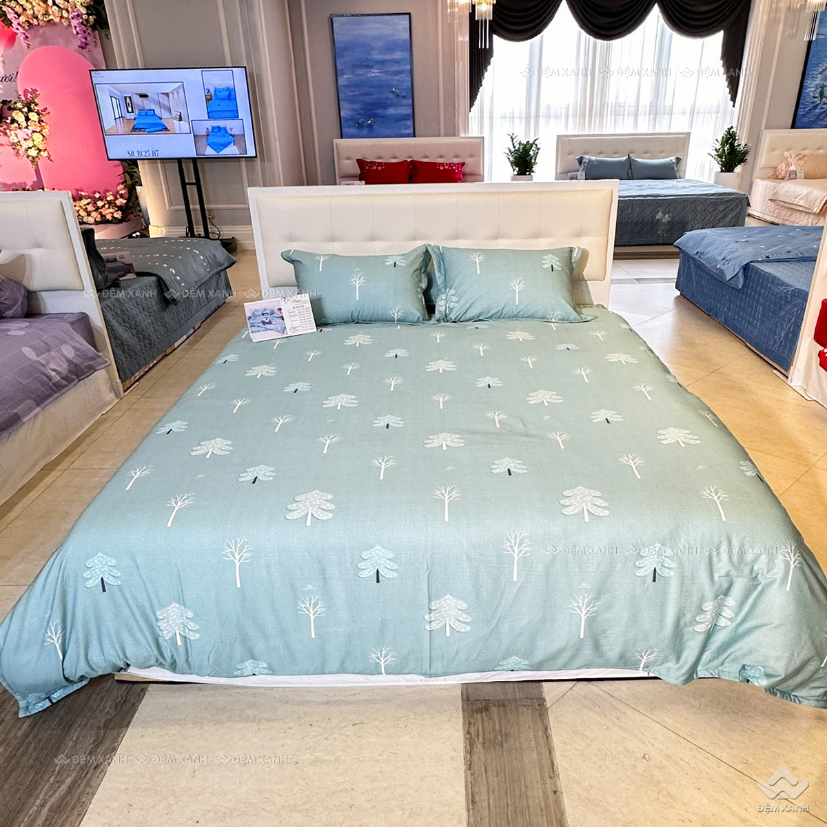 Chăn đông Sông Hồng Basic cotton BC25114