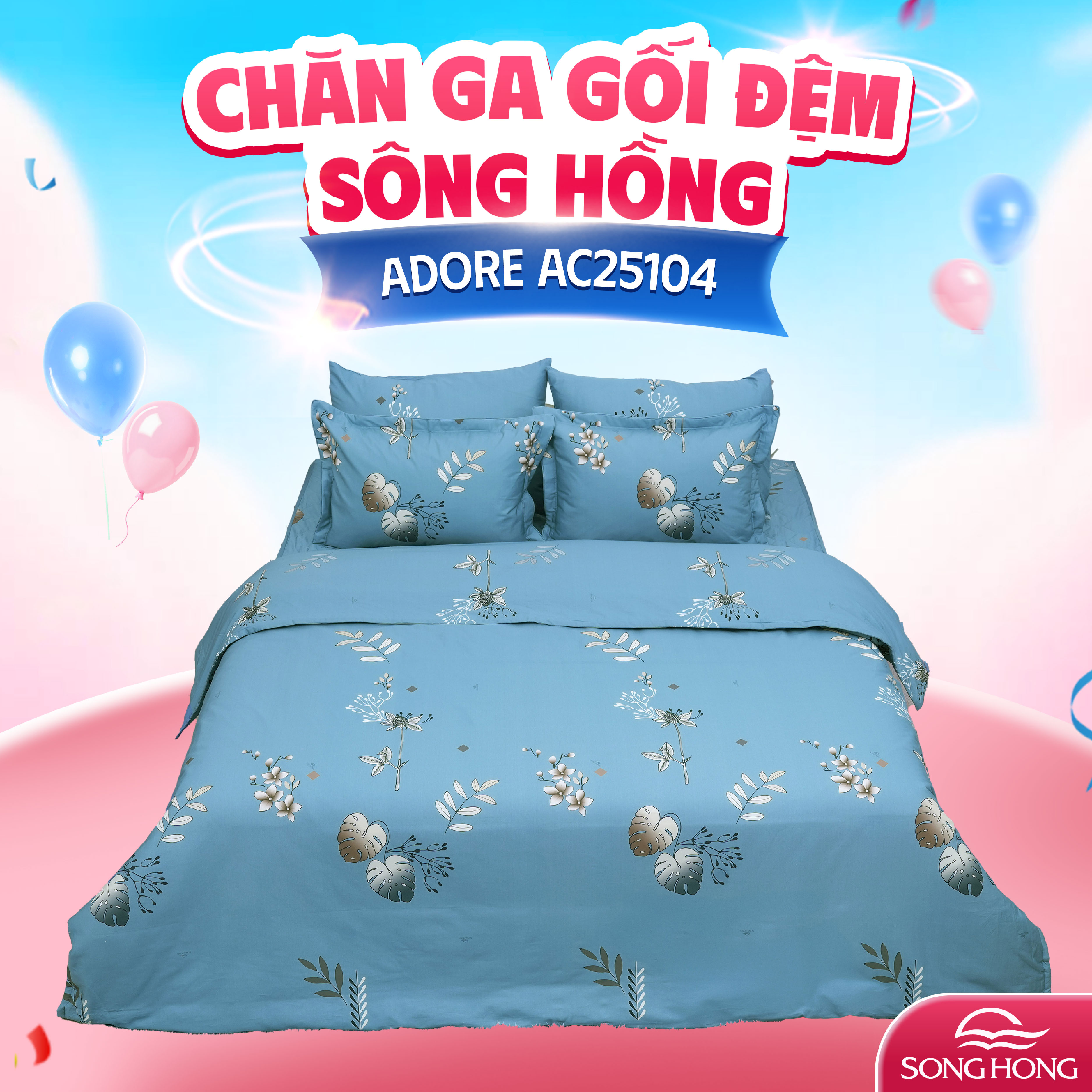 Chăn đông Sông Hồng Adore AC25104