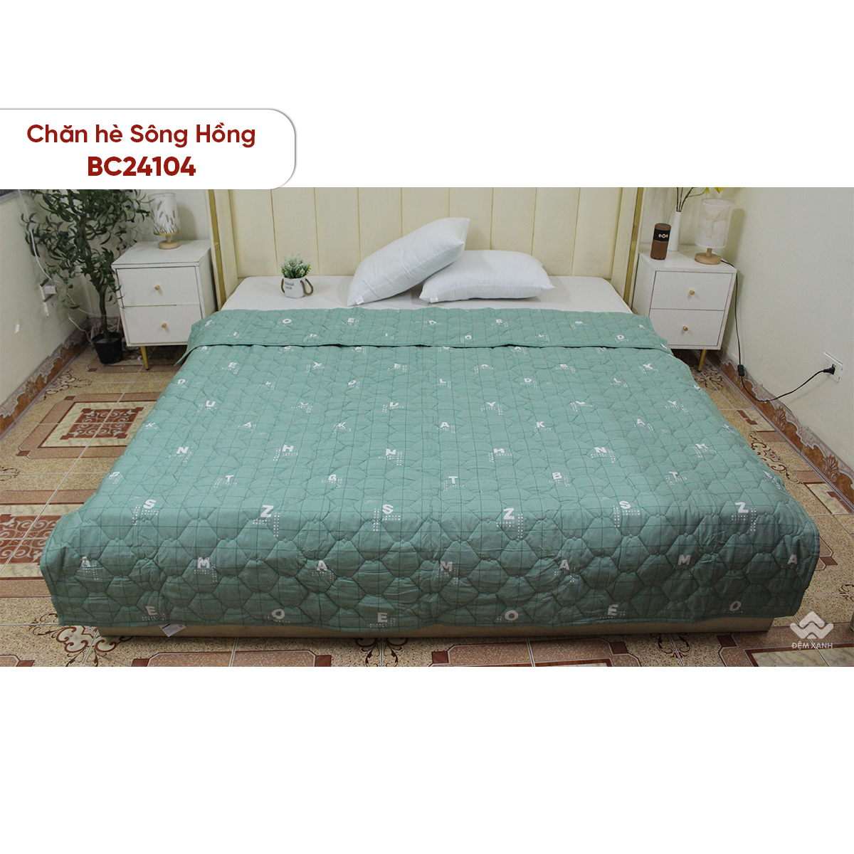 Chăn hè Sông Hồng basic cotton BC24104