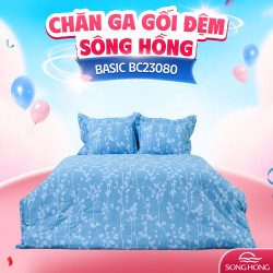 Ga gối Sông Hồng Basic cotton BC23080