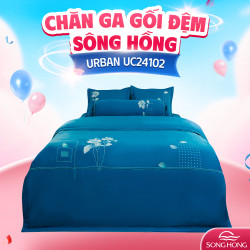 Chăn ga gối sông hồng cao cấp Urban UC24102