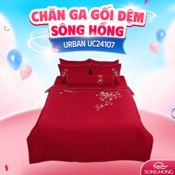 Chăn ga gối sông hồng cao cấp Urban UC24107