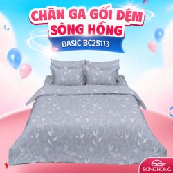 Chăn đông Sông Hồng Basic cotton BC25113