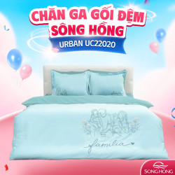 Chăn ga gối sông hồng cao cấp Urban UC22020