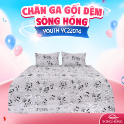 Chăn ga gối Sông Hồng Youth YC22014