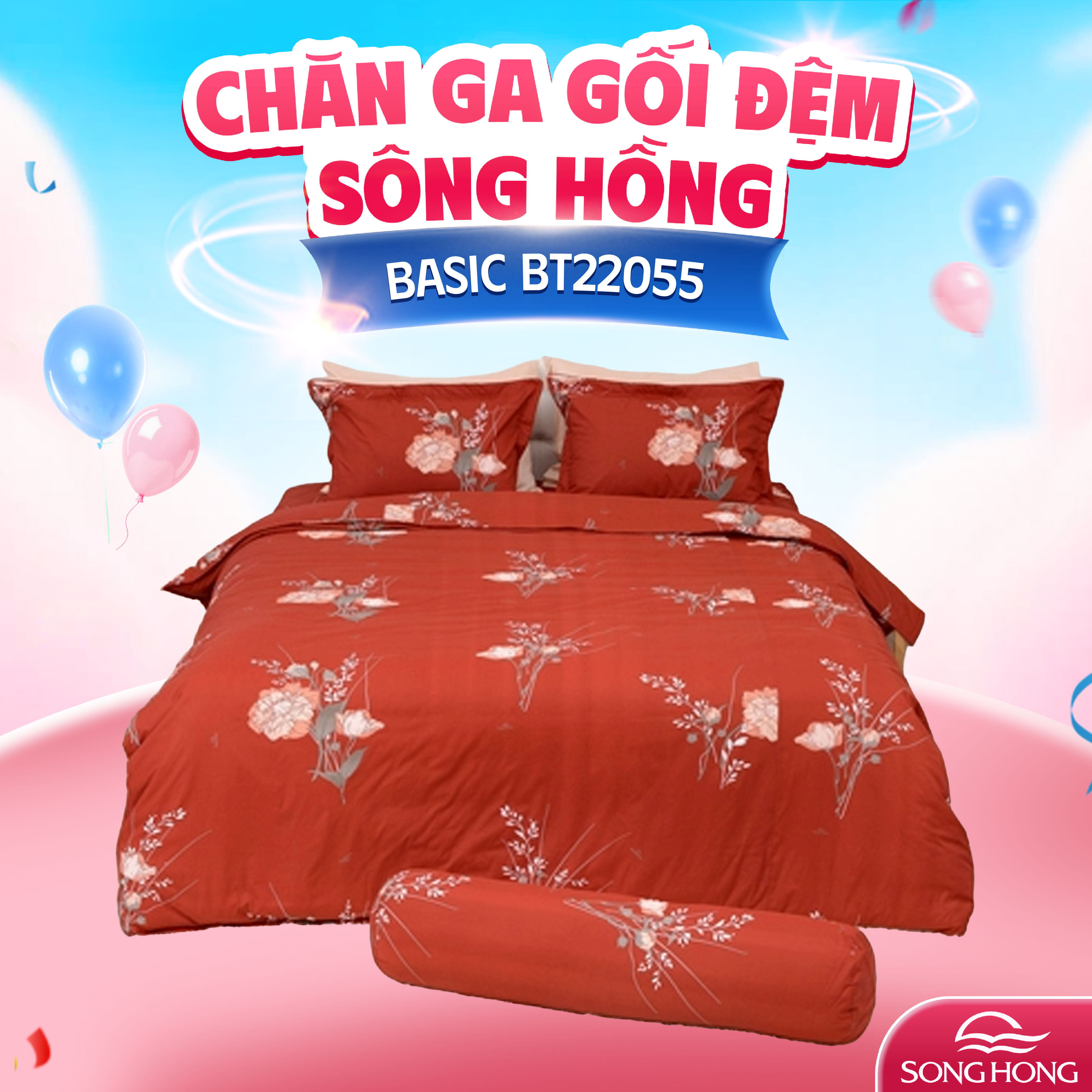 Chăn đông Sông Hồng Basic TC BT22055 