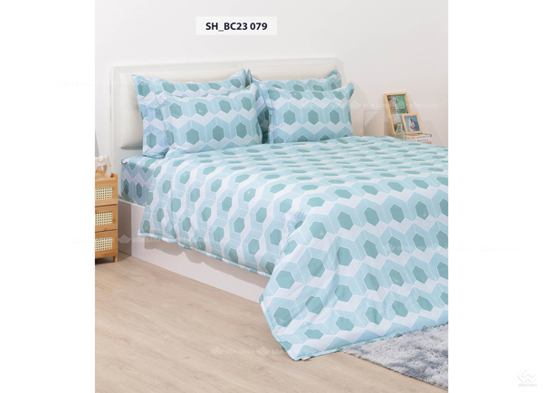 Chăn ga gối Sông Hồng Basic cotton BC23079