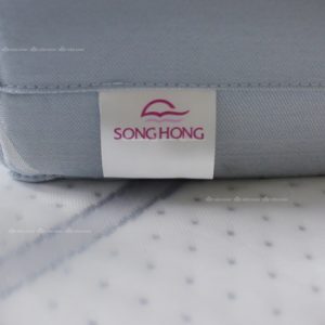 Đệm bông tinh khiết Sông Hồng vỏ gấm - Ảnh 13