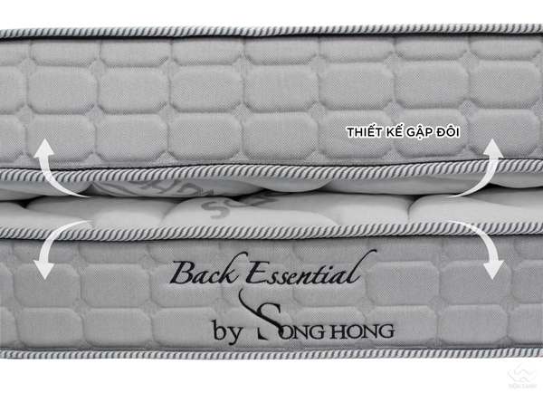 Đệm Sông Hồng Back Essential cao cấp gập 2 (Hot)/ nguyên tấm - Ảnh 8
