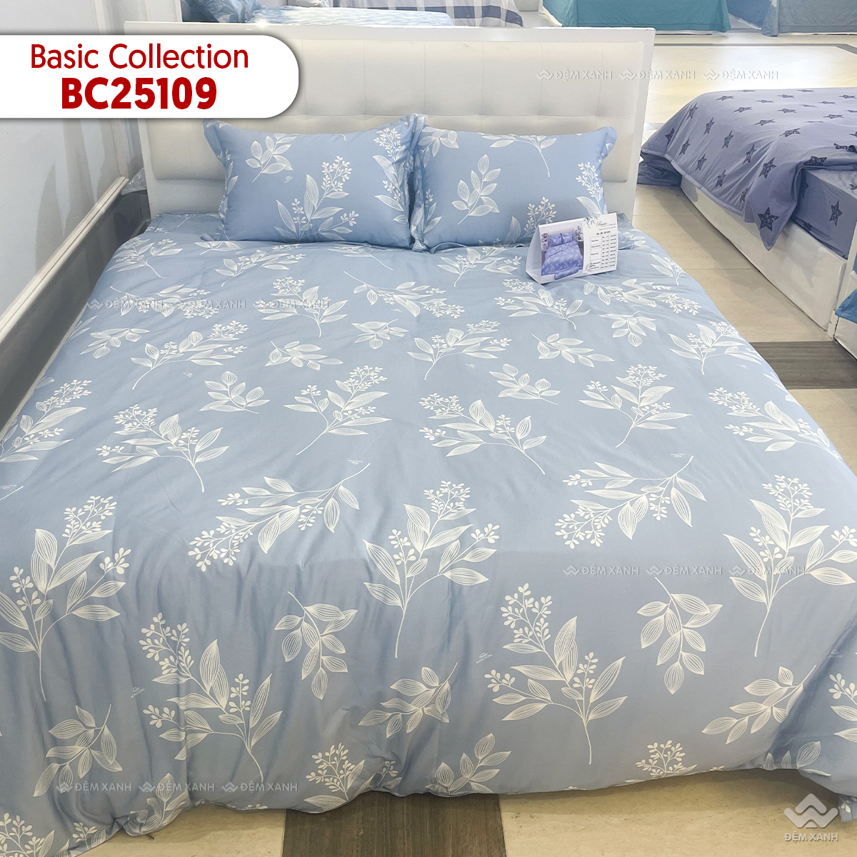 Chăn ga gối Sông Hồng Basic cotton BC25109