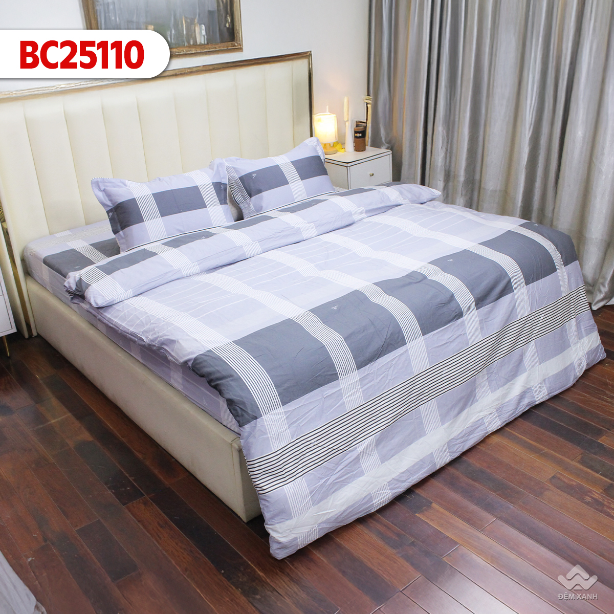 Chăn ga gối Sông Hồng Basic cotton BC25110