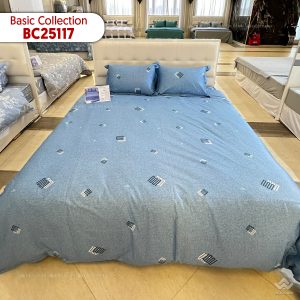Chăn ga gối Sông Hồng Basic cotton BC25117