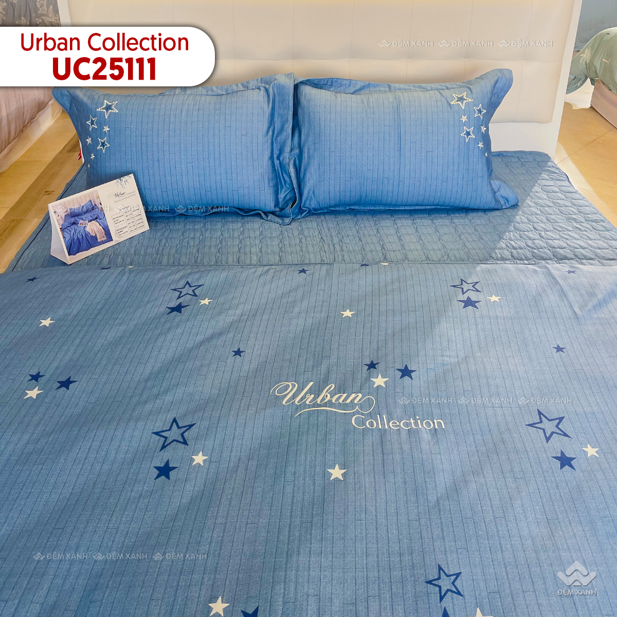 Chăn ga gối Sông Hồng cao cấp Urban UC25111 - Ảnh 4