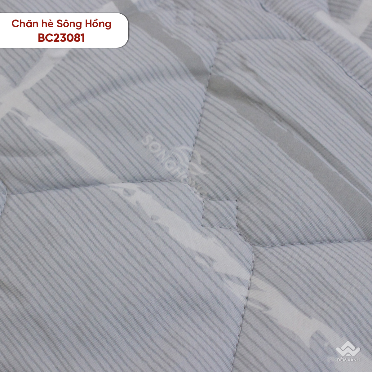 Chăn hè Sông Hồng cotton BC23081 - Ảnh 5