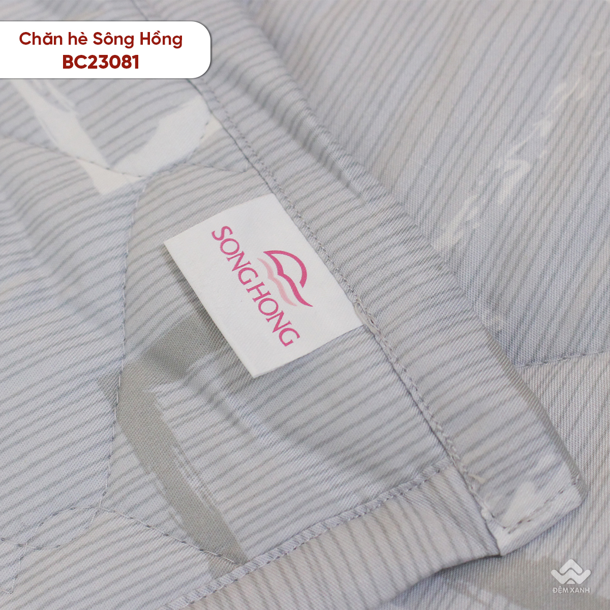 Chăn hè Sông Hồng cotton BC23081 - Ảnh 4