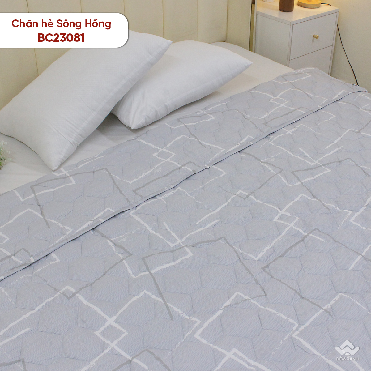 Chăn hè Sông Hồng cotton BC23081 - Ảnh 8