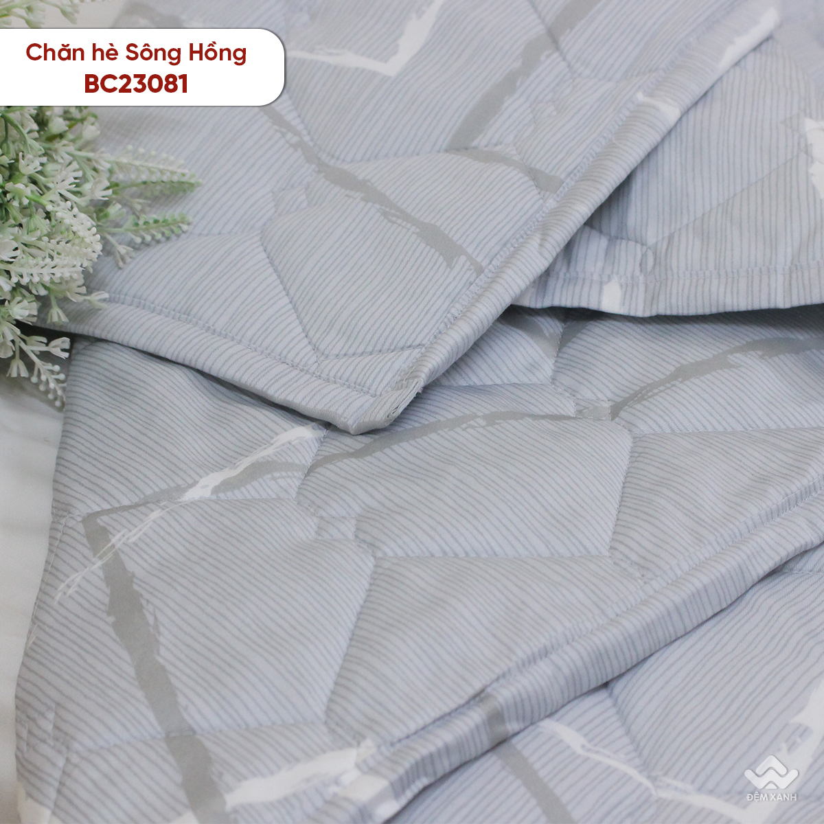Chăn hè Sông Hồng cotton BC23081 - Ảnh 6