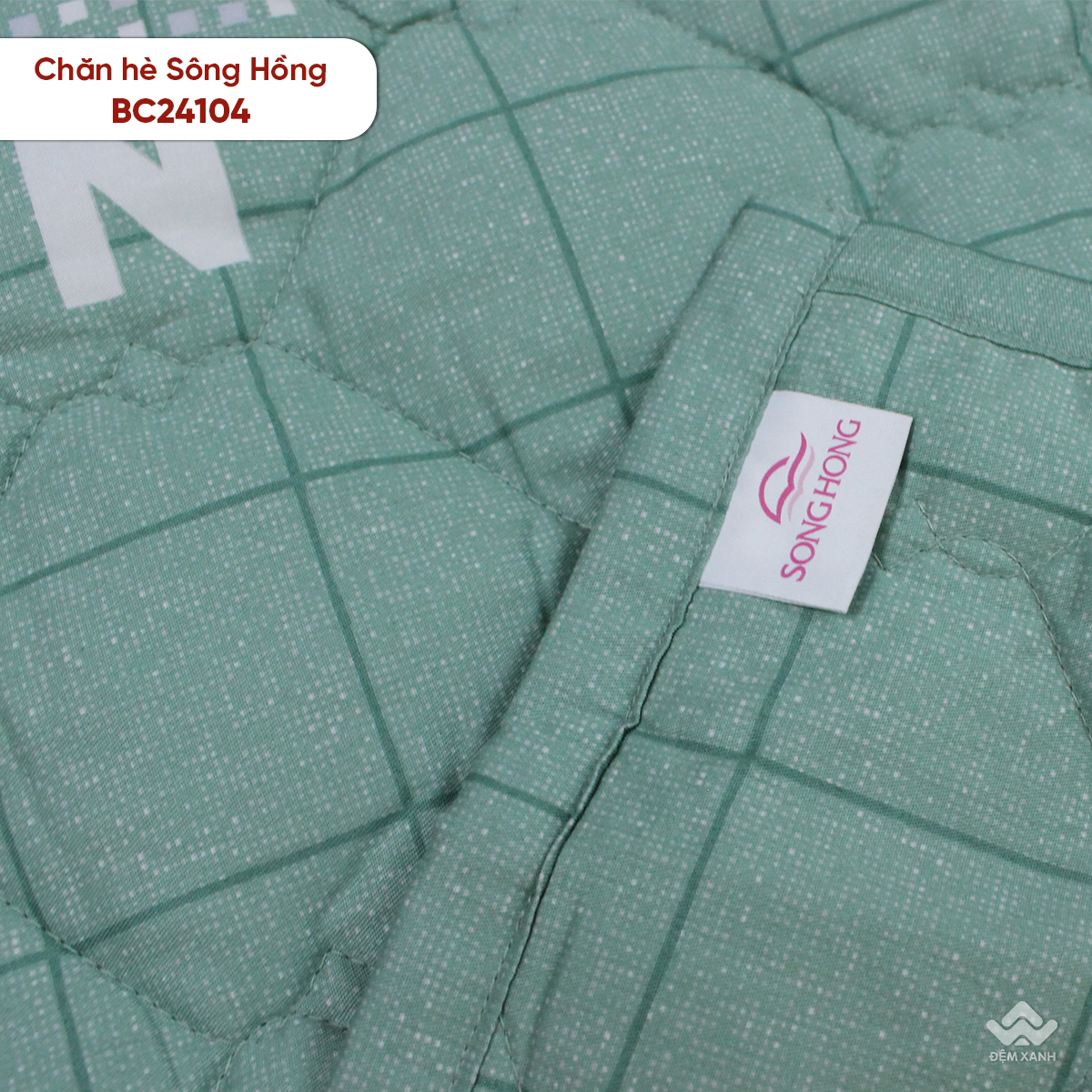 Chăn hè Sông Hồng cotton BC24104 - Ảnh 11