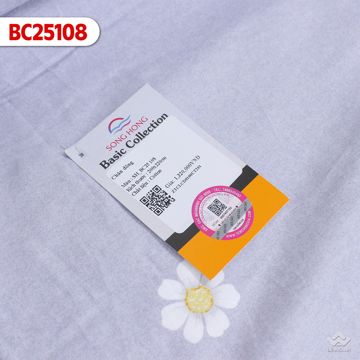 Chăn đông Sông Hồng cotton BC25109 - Ảnh 7