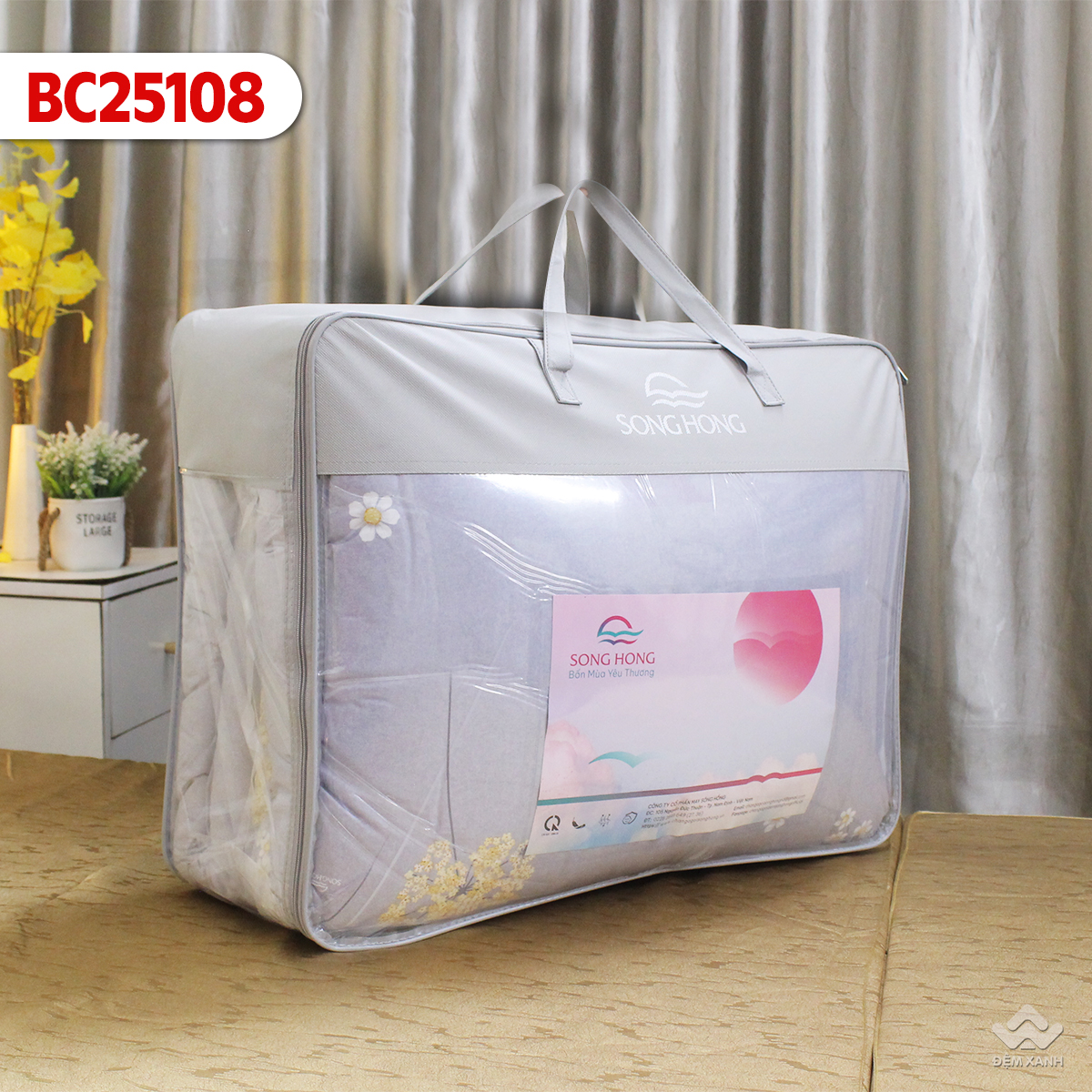 Chăn đông Sông Hồng cotton BC25109