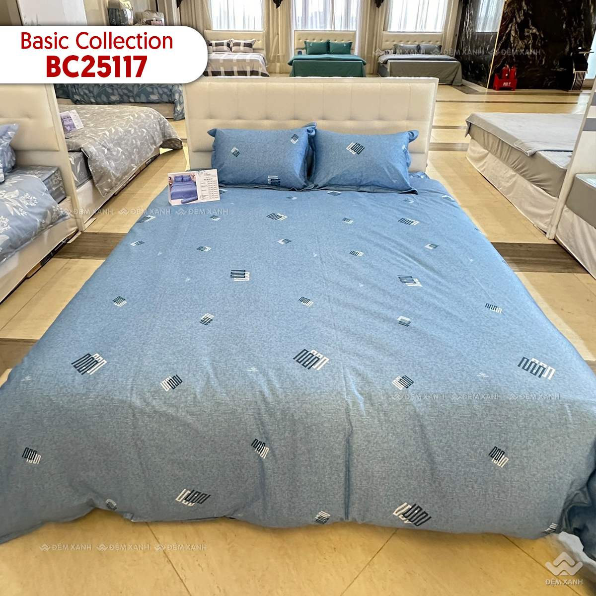 Vỏ chăn xuân thu Sông Hồng Basic cotton BC25117