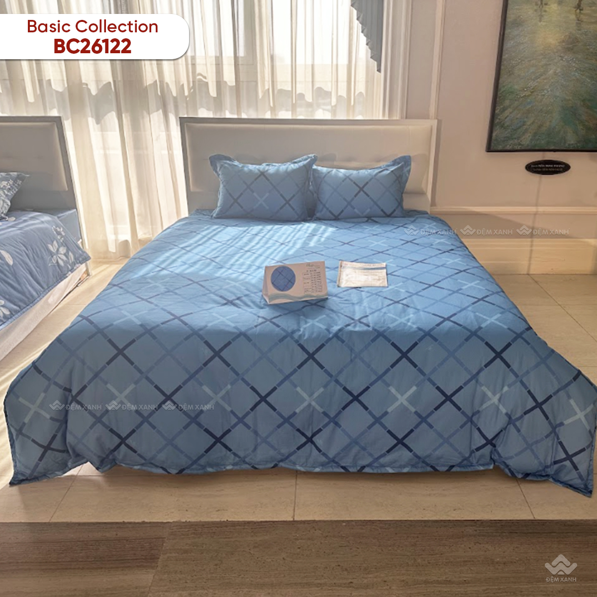 Chăn đông Sông Hồng Basic cotton BC26122