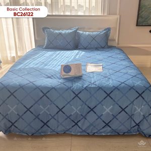 Chăn ga gối Sông Hồng Basic cotton BC26122 - Ảnh 2