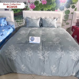 Chăn ga gối Sông Hồng Basic cotton BC26125 - Ảnh 4