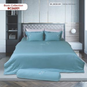 Chăn ga gối Sông Hồng Basic cotton BC26201