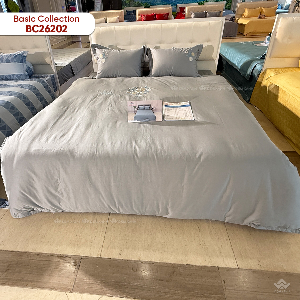 Chăn đông Sông Hồng Basic cotton BC26202