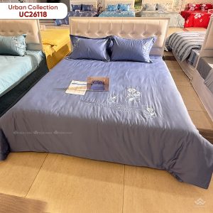 Chăn ga gối Sông Hồng cao cấp Urban UC26118 - Ảnh 7