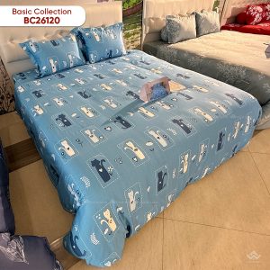 Vỏ chăn xuân thu Sông Hồng basic cotton BC26120 - Ảnh 2
