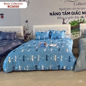 Vỏ chăn xuân thu Sông Hồng basic cotton BC26120 - Ảnh 5