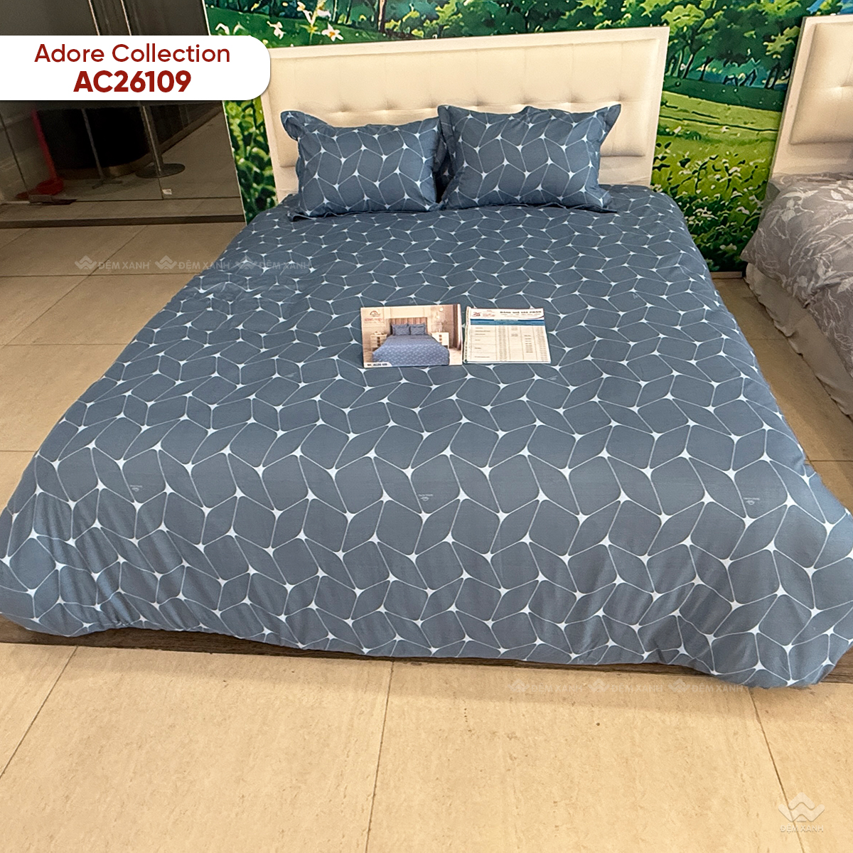Chăn ga gối Sông Hồng Adore AC26109 - Ảnh 6