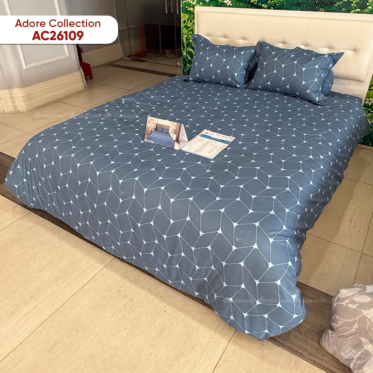 Chăn ga gối Sông Hồng Adore AC26109 - Ảnh 5