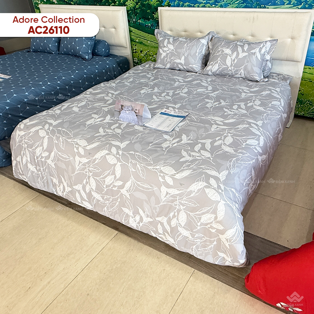 Chăn ga gối Sông Hồng Adore AC26110 - Ảnh 4