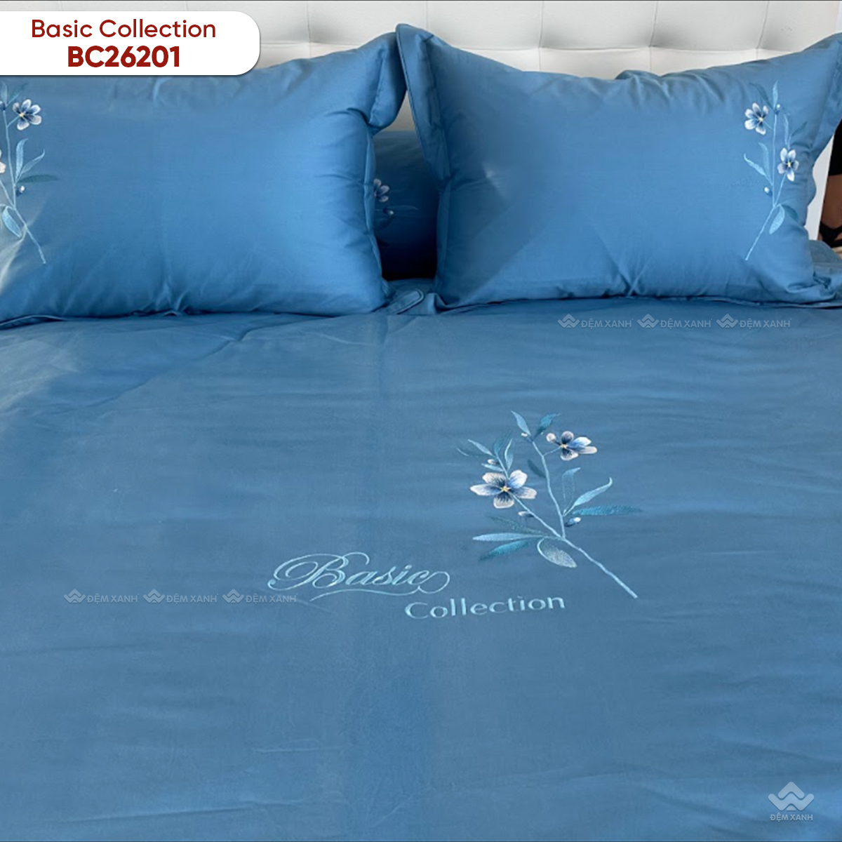 Bộ ga chun Sông Hồng basic cotton BC26201 - Ảnh 5