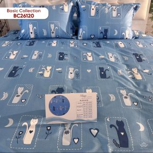 Bộ ga chun Sông Hồng basic cotton BC26120 - Ảnh 4